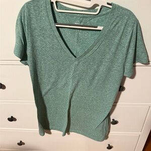 Mossimo Supply Co. Women's Teal V-Neck Tee